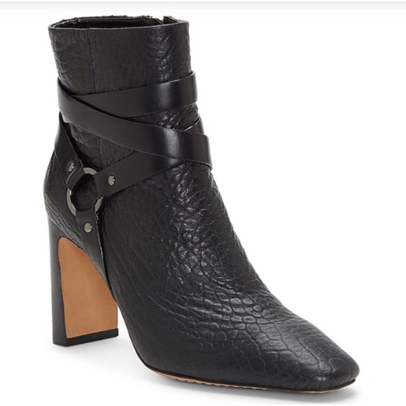 Vince Camuto Sestina Harness Leather Booties - Picture 2 of 10